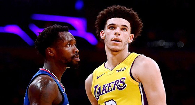 Lonzo Ball Patrick Beverly