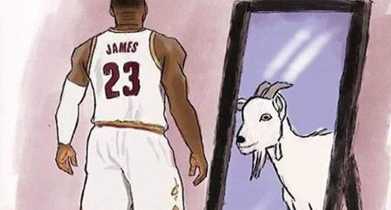 LeBron James piano stagione 2017