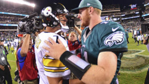 Ben Roethlisberger Carson Wentz 