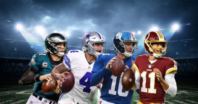 NFC East Wentz Prescott Manning Smith