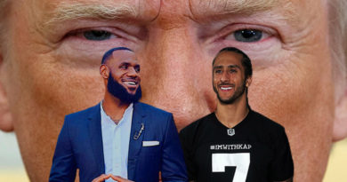 Colin Kaepernick Lebron James vs Donald Trump