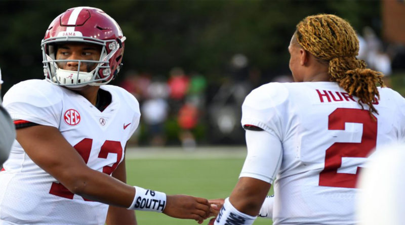 Alabama Crimson Tide Hurts Tagovailoa