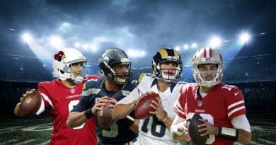 NFC West Bradford Wilson Goff Garoppolo