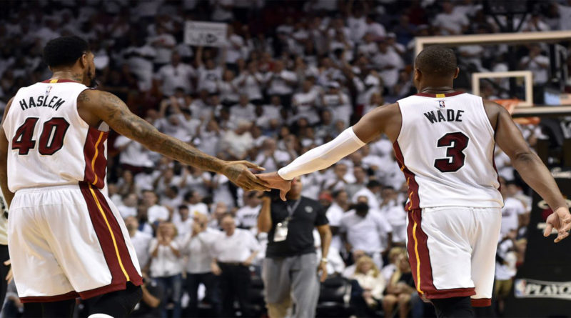 Dwyane Wade Udonis Haslem Miami Heat addio