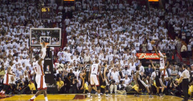 Ray Allen corner 3 Heat Spurs 2013