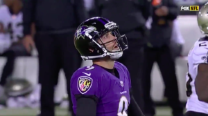 Justin Tucker sbaglia extra point