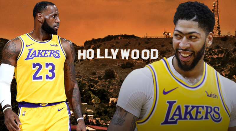 Anthony Davis LeBron James Lakers