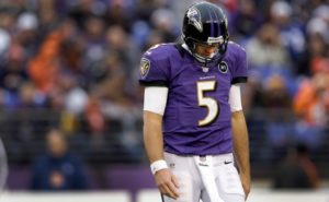 Joe Flacco addio