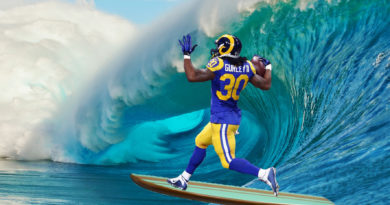 Los Angeles Rams Greatest Show on Surf