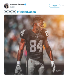 Antonio Brown trade Twitter