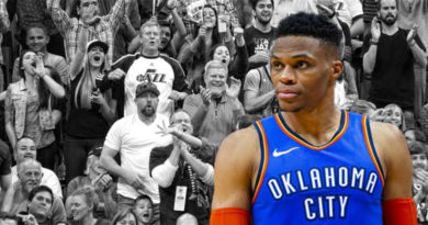 Russell Westbrook lite Jazz fan