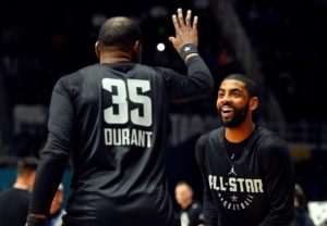 Kevin Durant Kyrie Irving Brooklyn Nets