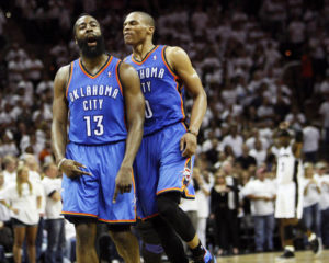 Westbrook Harden OKC