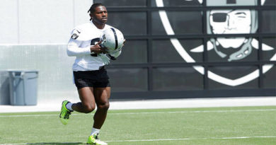 Antonio Brown Raiders casco