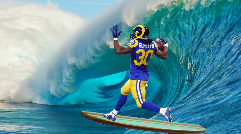 Los Angeles Rams Greatest Show on Surf